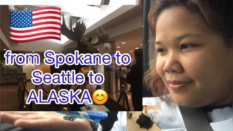 Spokane to Seattle to Alaska travel