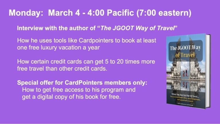 Interview with author of “The JGOOT Way of Travel”